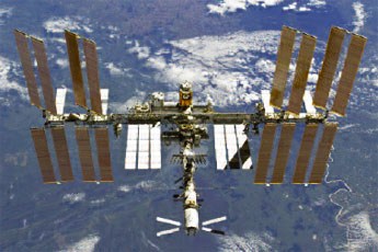 Photo de la Station spatiale internationale